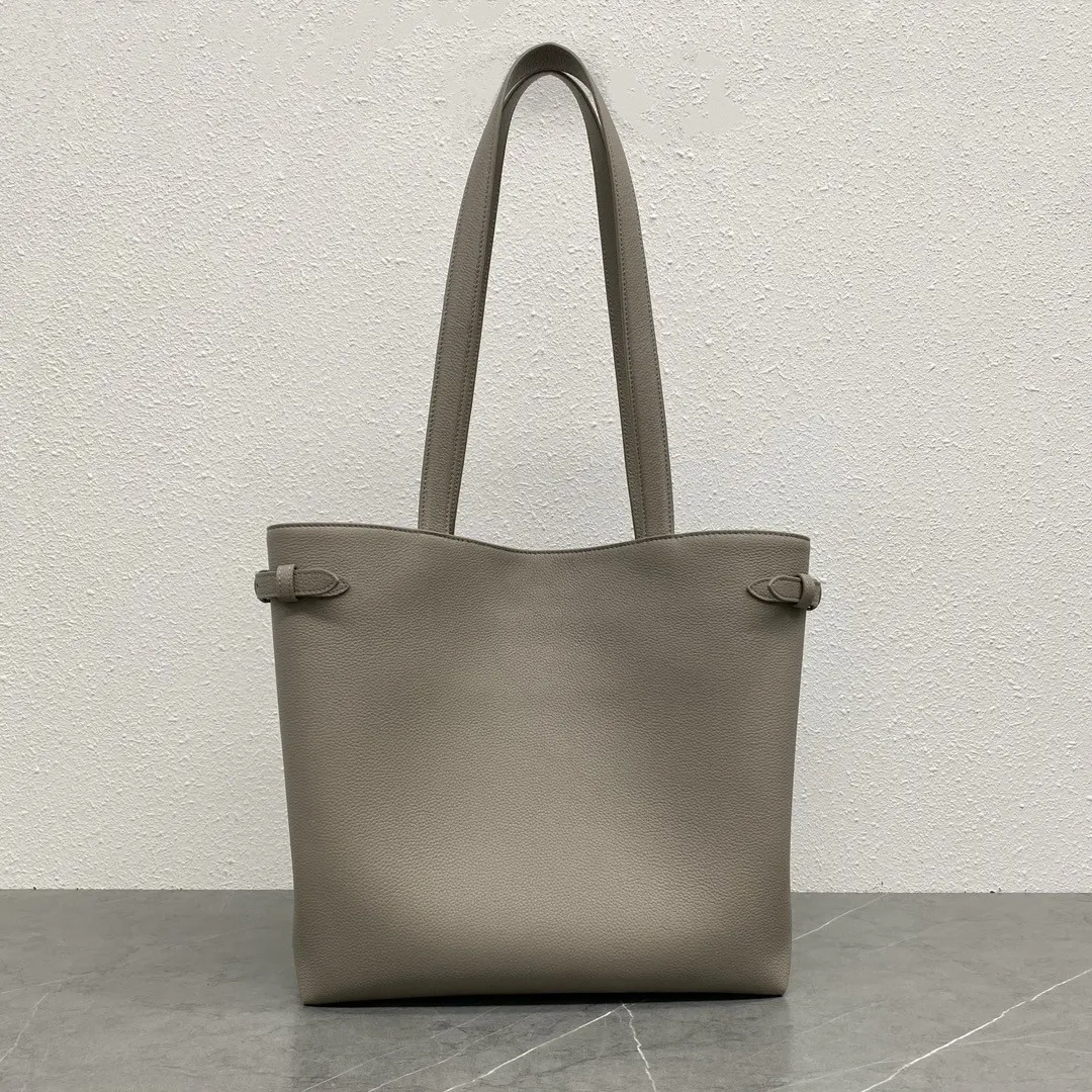 Celine 牛皮 CABAS ANAIS 粒面牛皮革手 托特包 大容量托特款