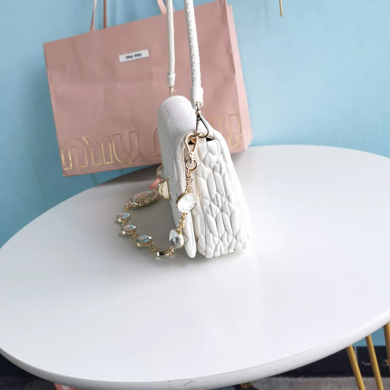 White Backpack