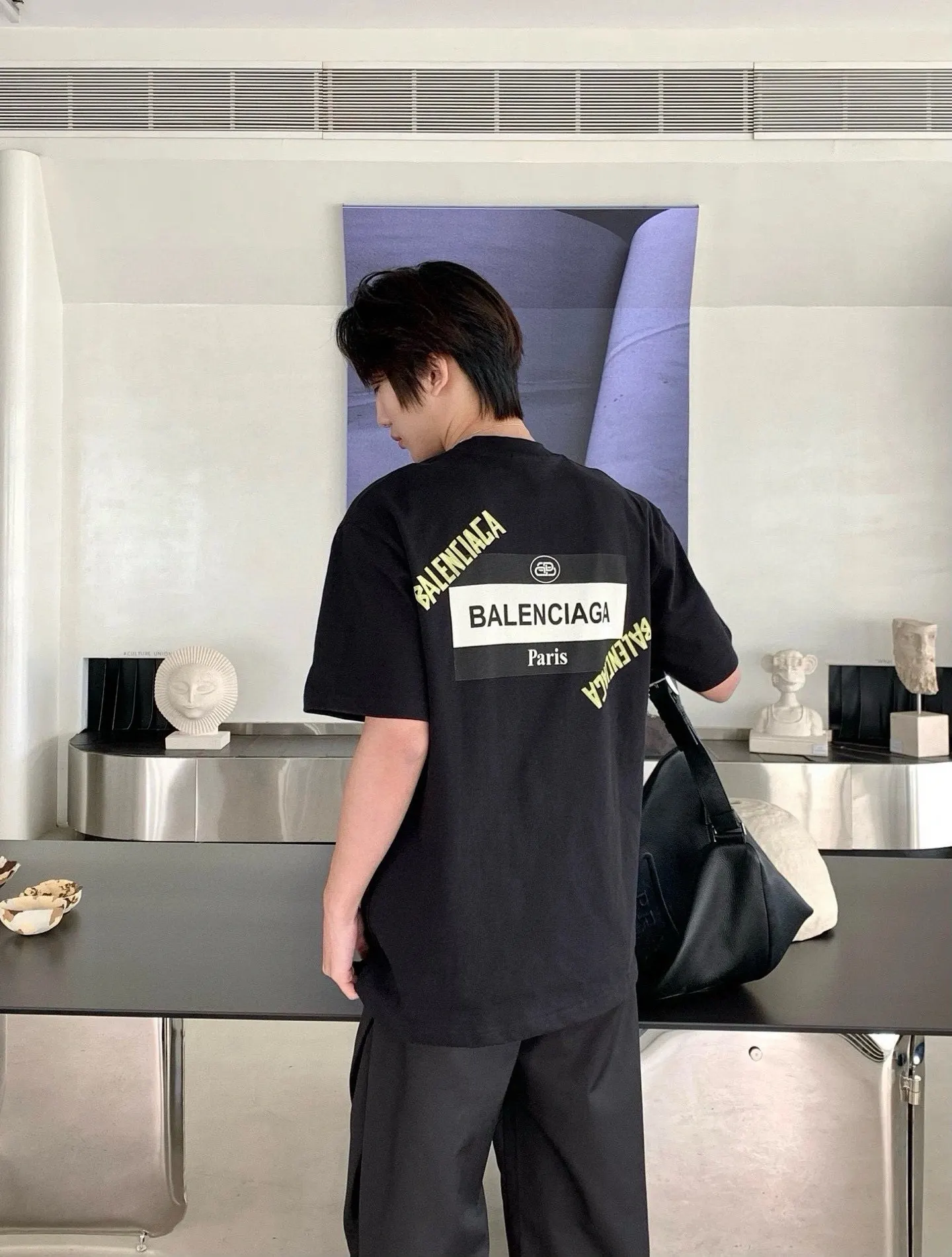 Balenciaga 短袖T恤 宽松休閒(數字2) Balenciaga 短袖T恤 宽松休閒(數字2)