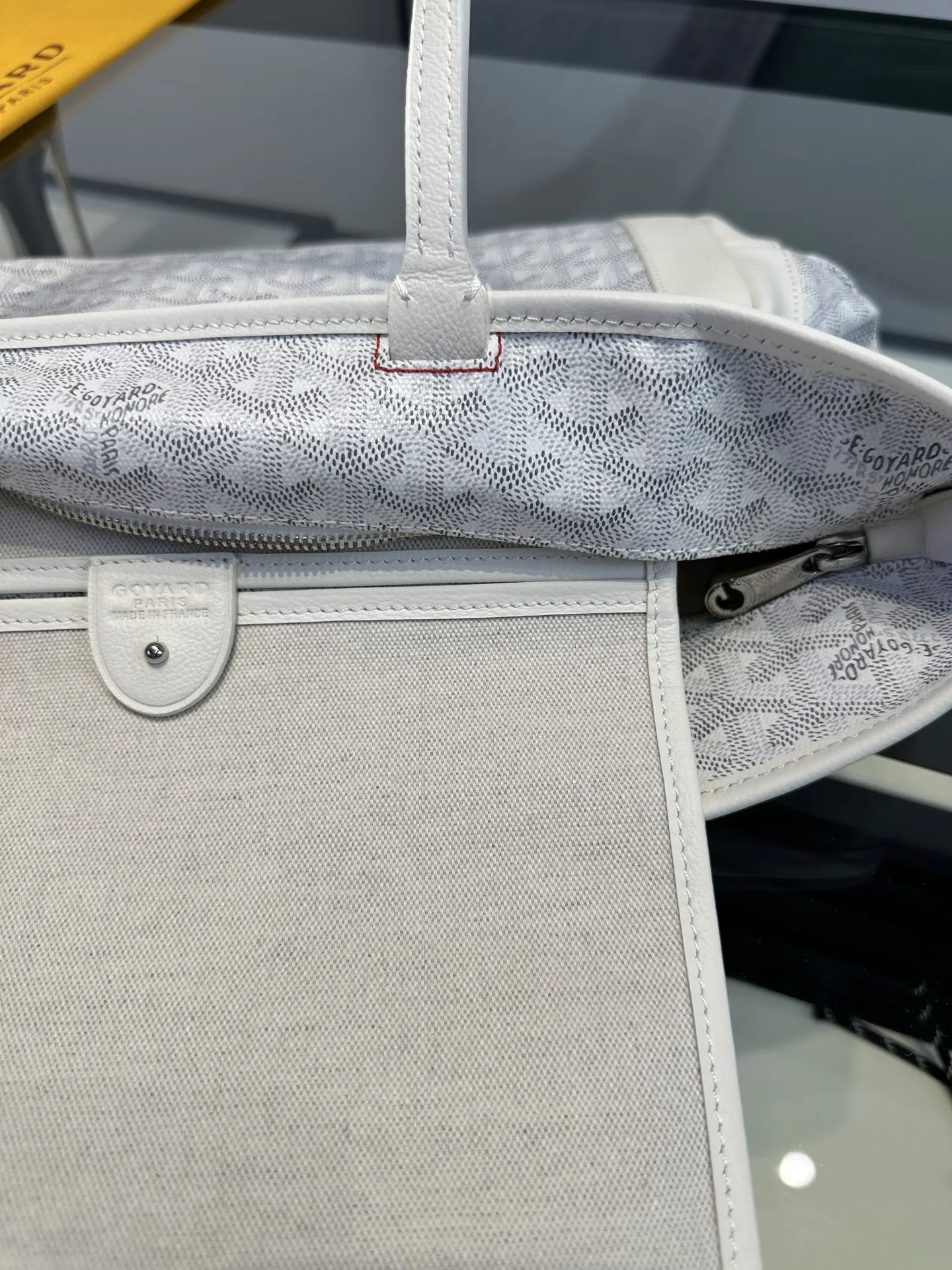 Goyard Hobo 白色 托特包 大容量托特款(數字9) Goyard Hobo 白色 托特包 大容量托特款(數字9)