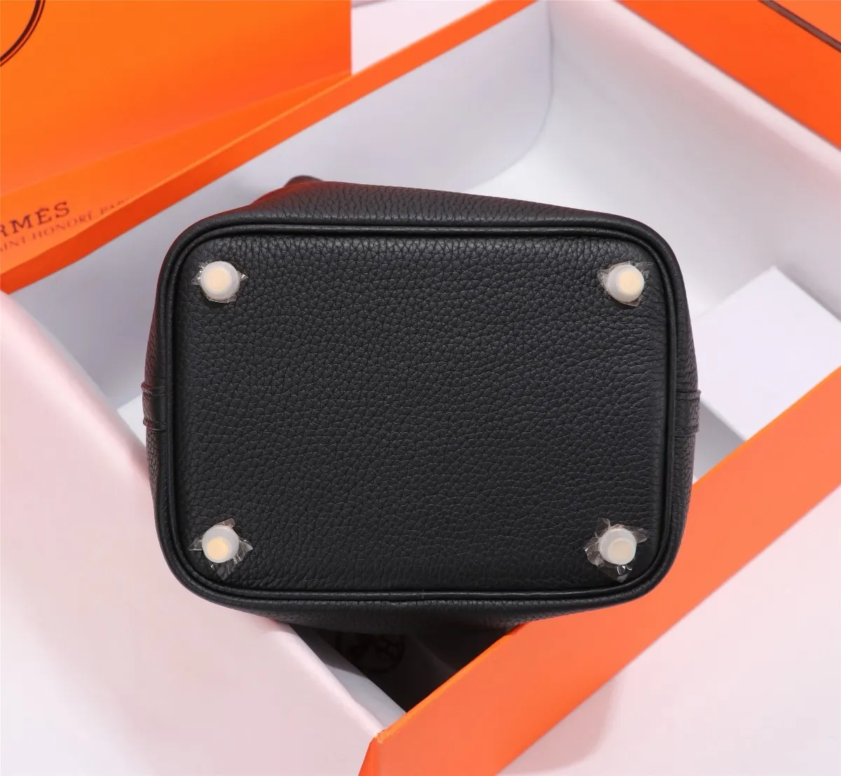 Hermès 黑色 水桶包