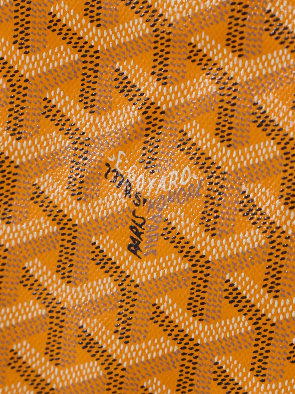 Goyard Hobo Shoulder Bag Vintage Canvas