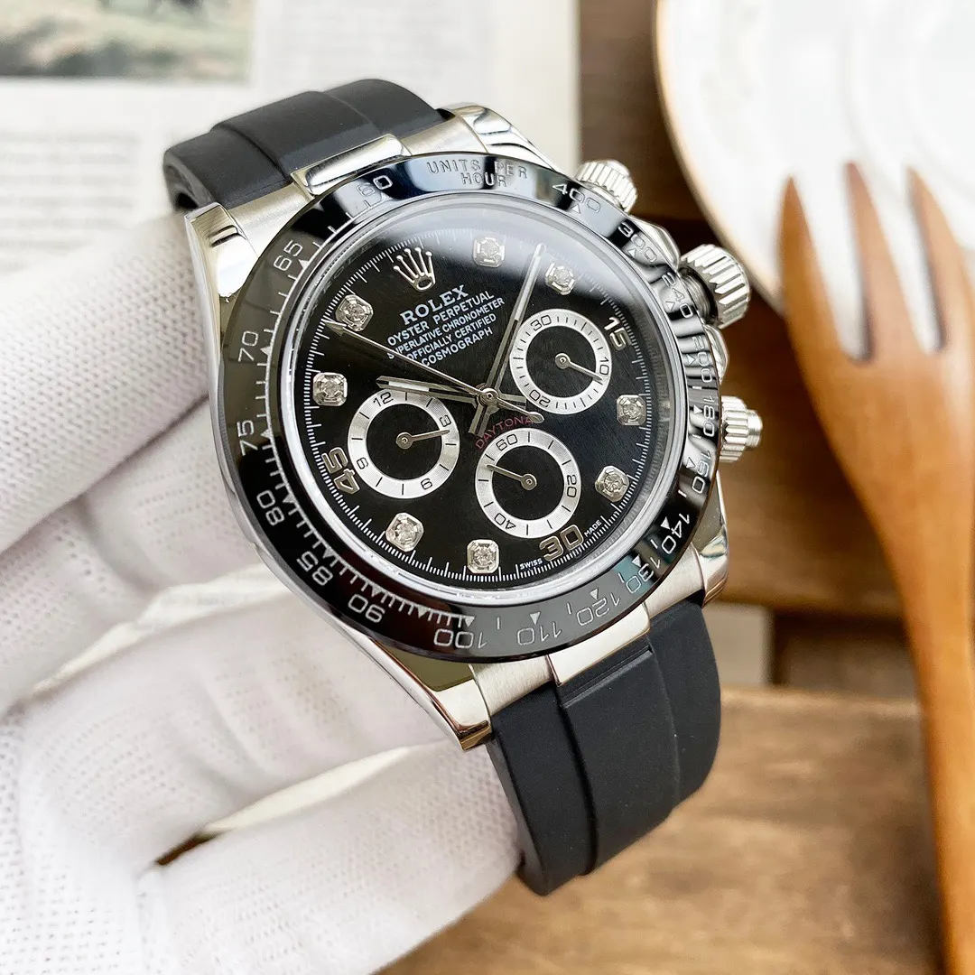 Rolex 黑色 盘面的底色纹路经过无数次过滤改正 确保百分百吻合与 手錶 經典腕表款