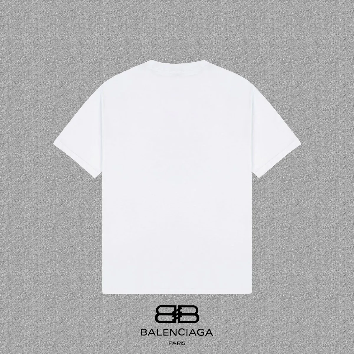 Balenciaga Black Logo Short Sleeve T-Shirt Street