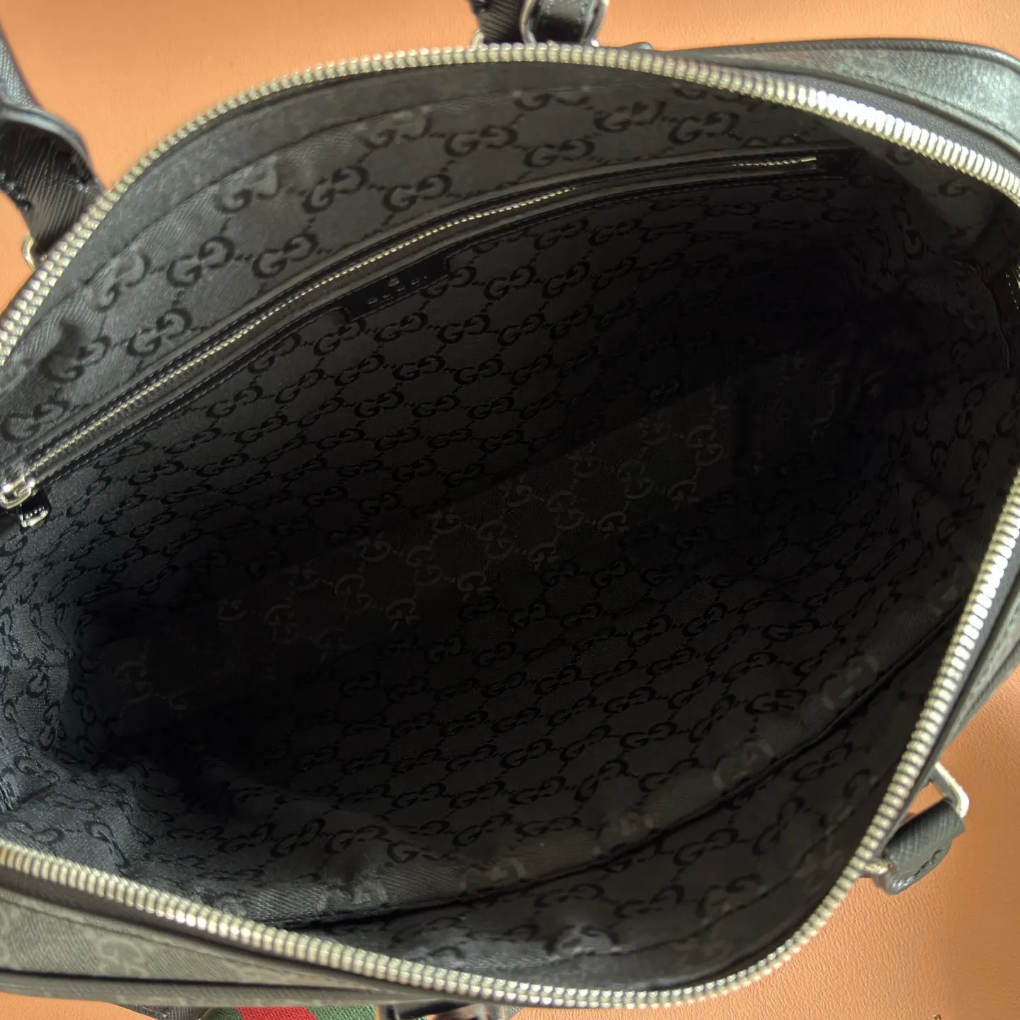 Black White Briefcase Business Commuter