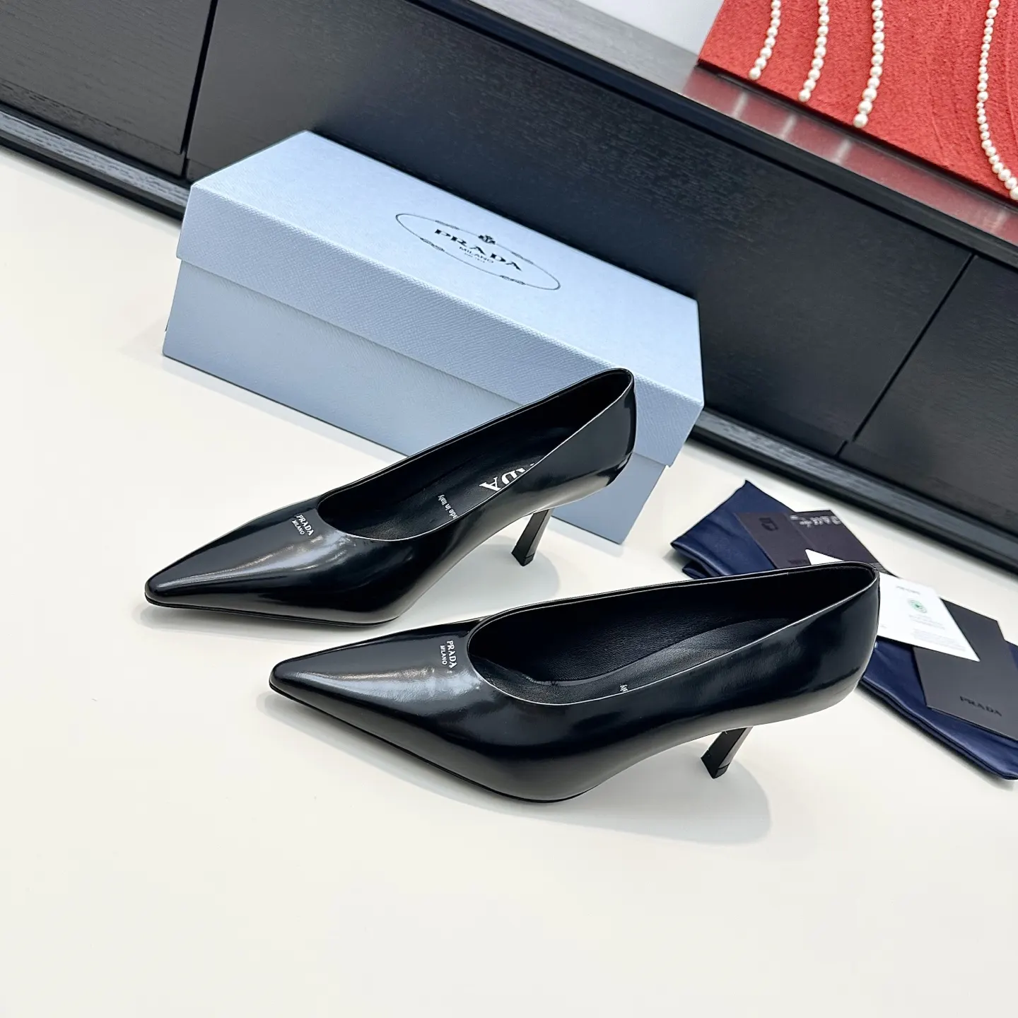 Prada 单鞋 舒适 高跟鞋