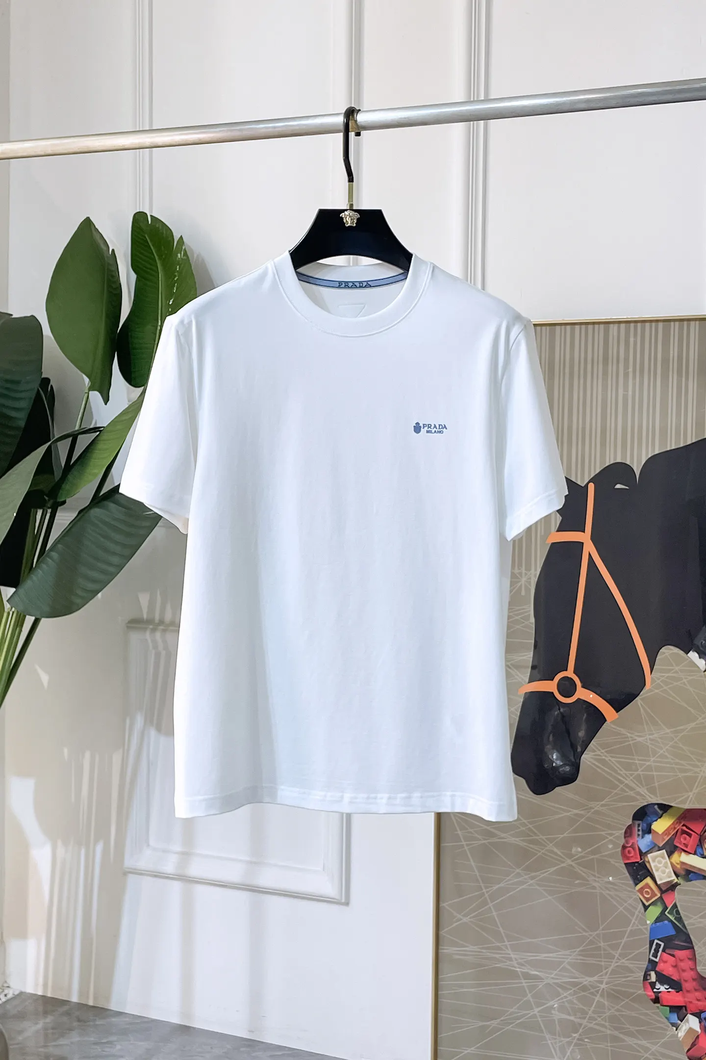 Prada 马年贺岁 棉质 Logo 短袖T恤