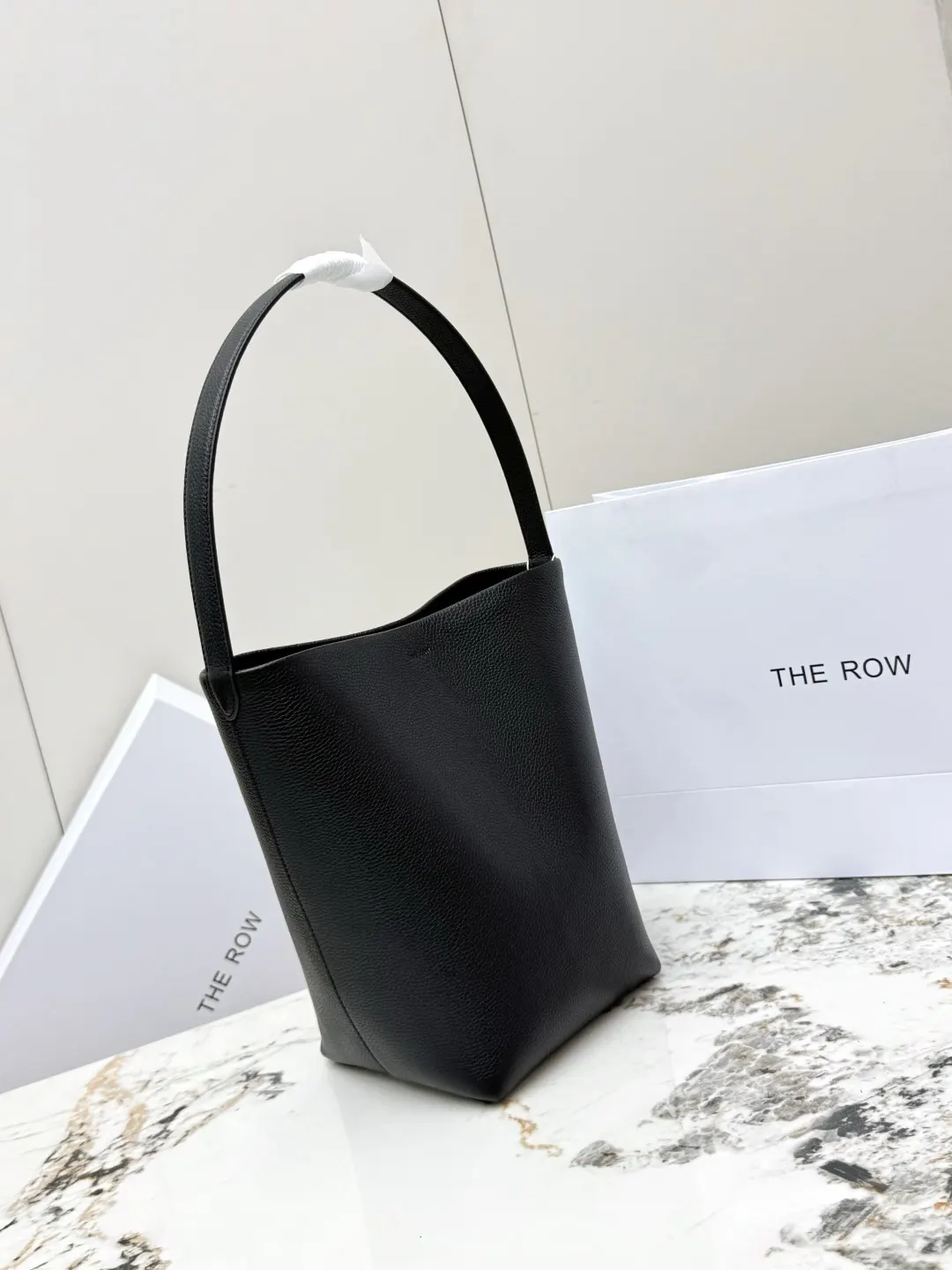 Black Tote Bag Leather