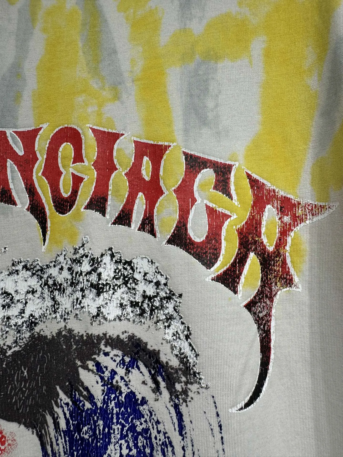 Balenciaga Print Short Sleeve T-Shirt Street