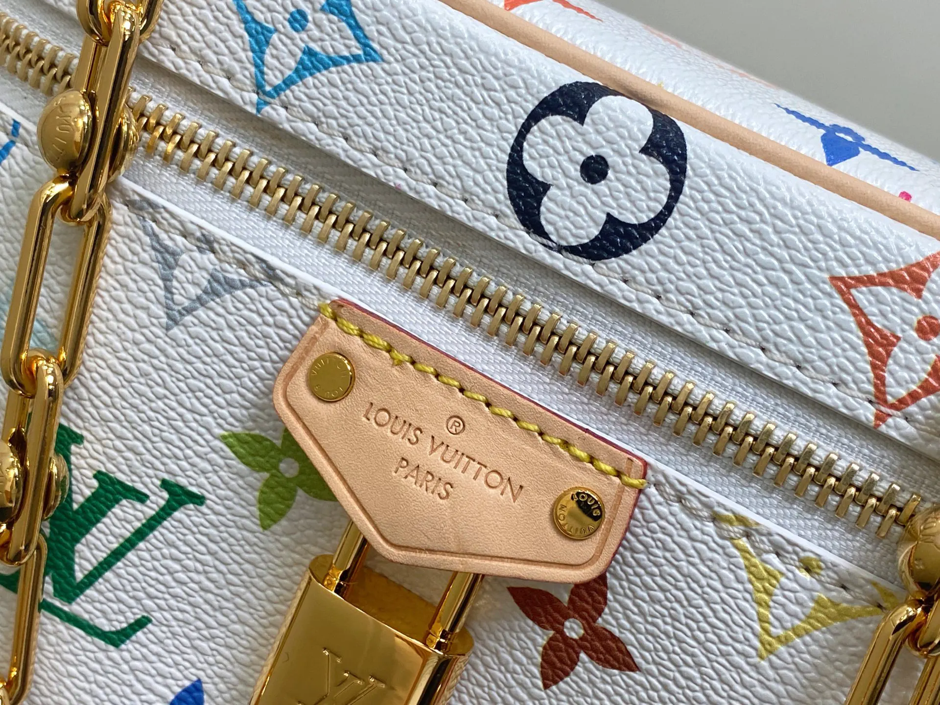 Louis Vuitton Chain Bag Leather