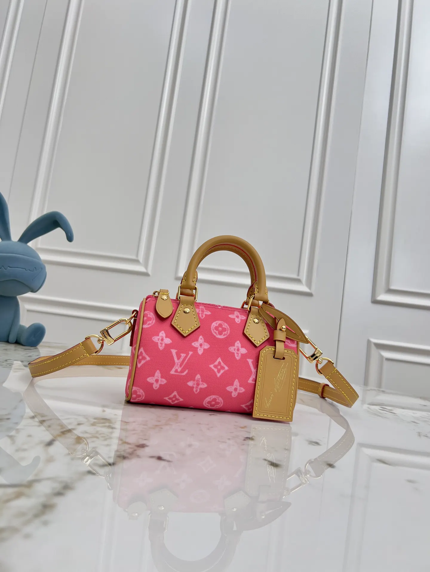 Louis Vuitton Speedy 棕色 Monogram 手提包
