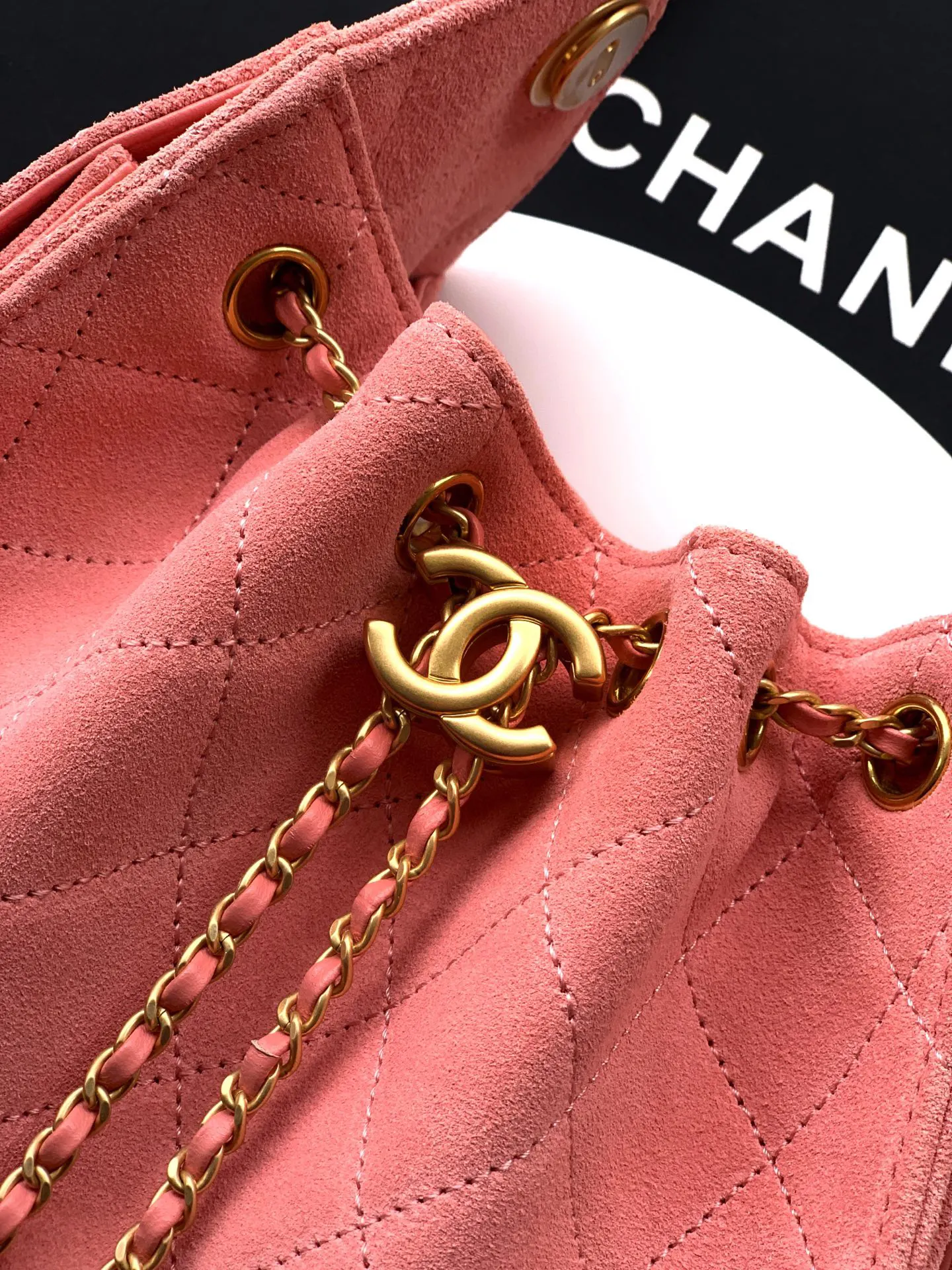Pink Chain Bag