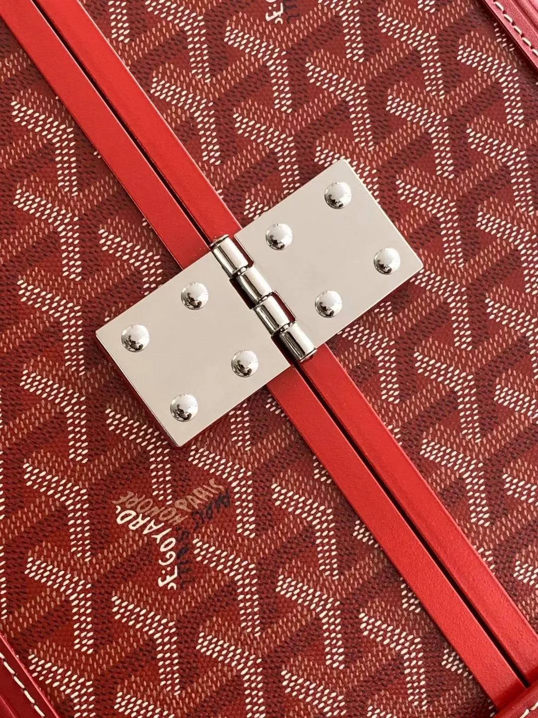 Goyard 戈雅 寸登机箱 全手工精心打造 行李箱 旅行拉杆款 輕便出行款