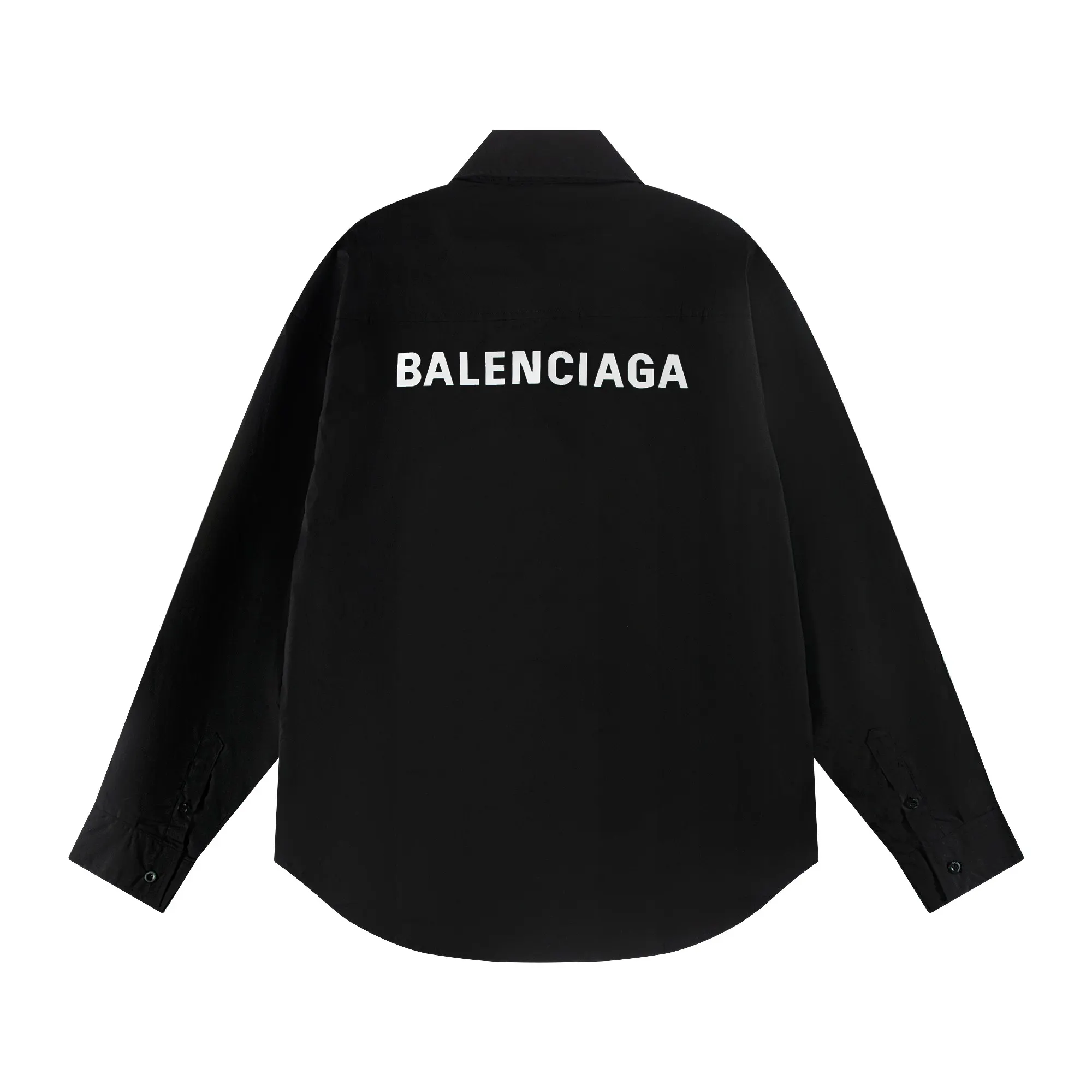 Balenciaga 黑色 衬衫 宽松休闲
