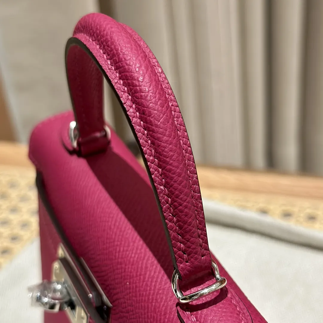Hermès Kelly Mini Epsom掌纹牛皮 斜挎包 19cm