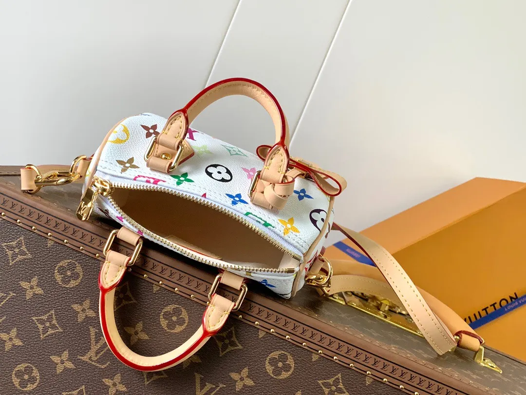 LV Speedy 牛皮 旅行包 大容量旅行款
