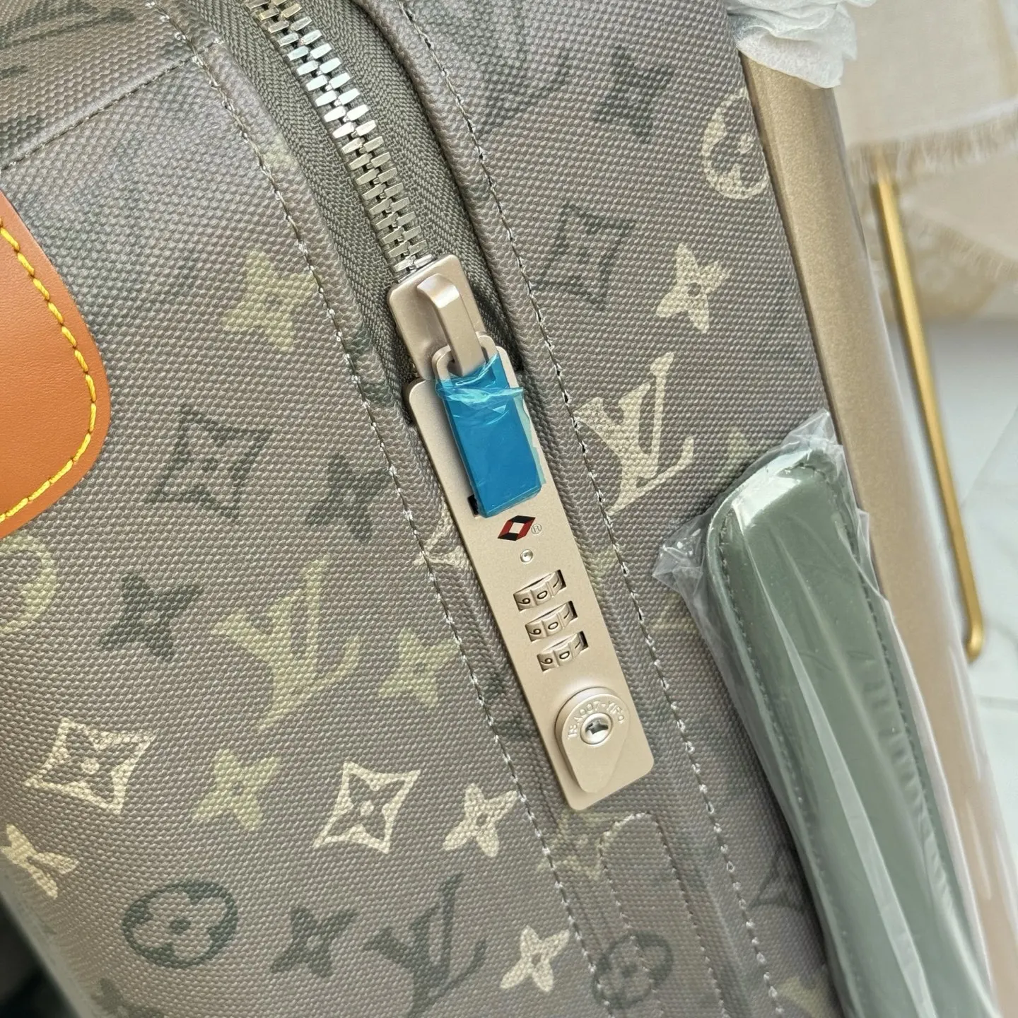 LV 老花 绿色 Mo行李箱 旅行拉杆款 轻便出行款