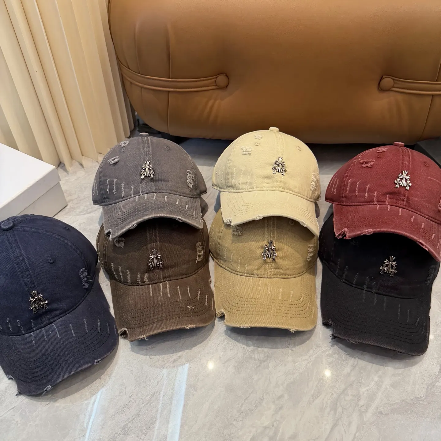 Chrome Hearts 棒球帽 日常休閒款(數字9) Chrome Hearts 棒球帽 日常休閒款(數字9)