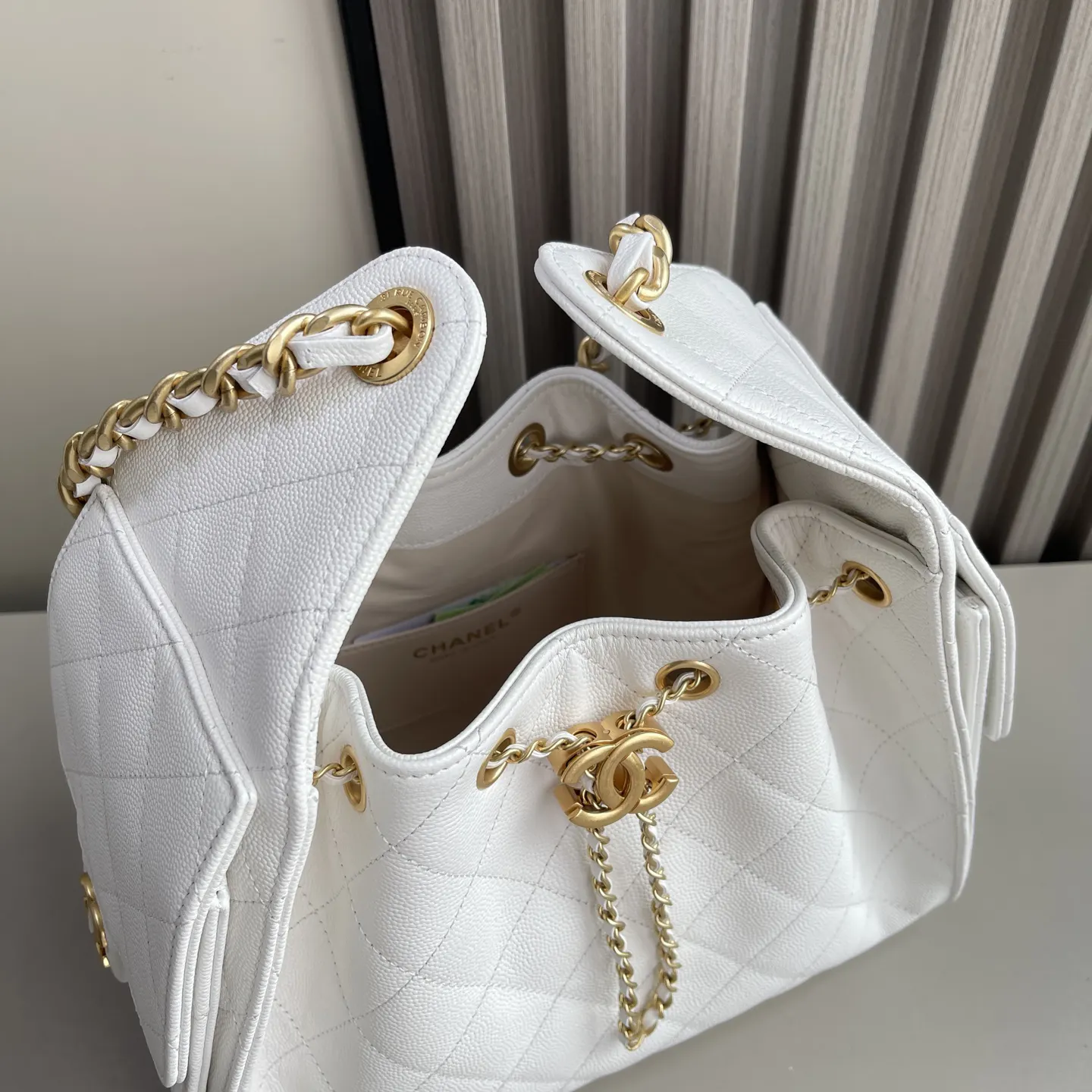White Hobo Shoulder Bag Vintage Leather