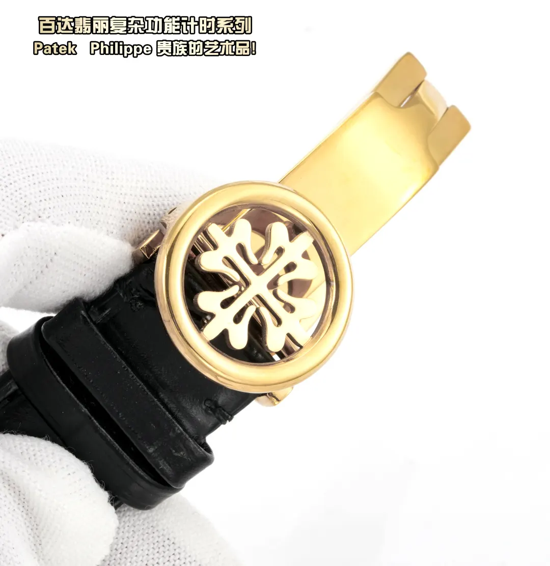 Patek Philippe 牛皮 手錶 經典腕表款