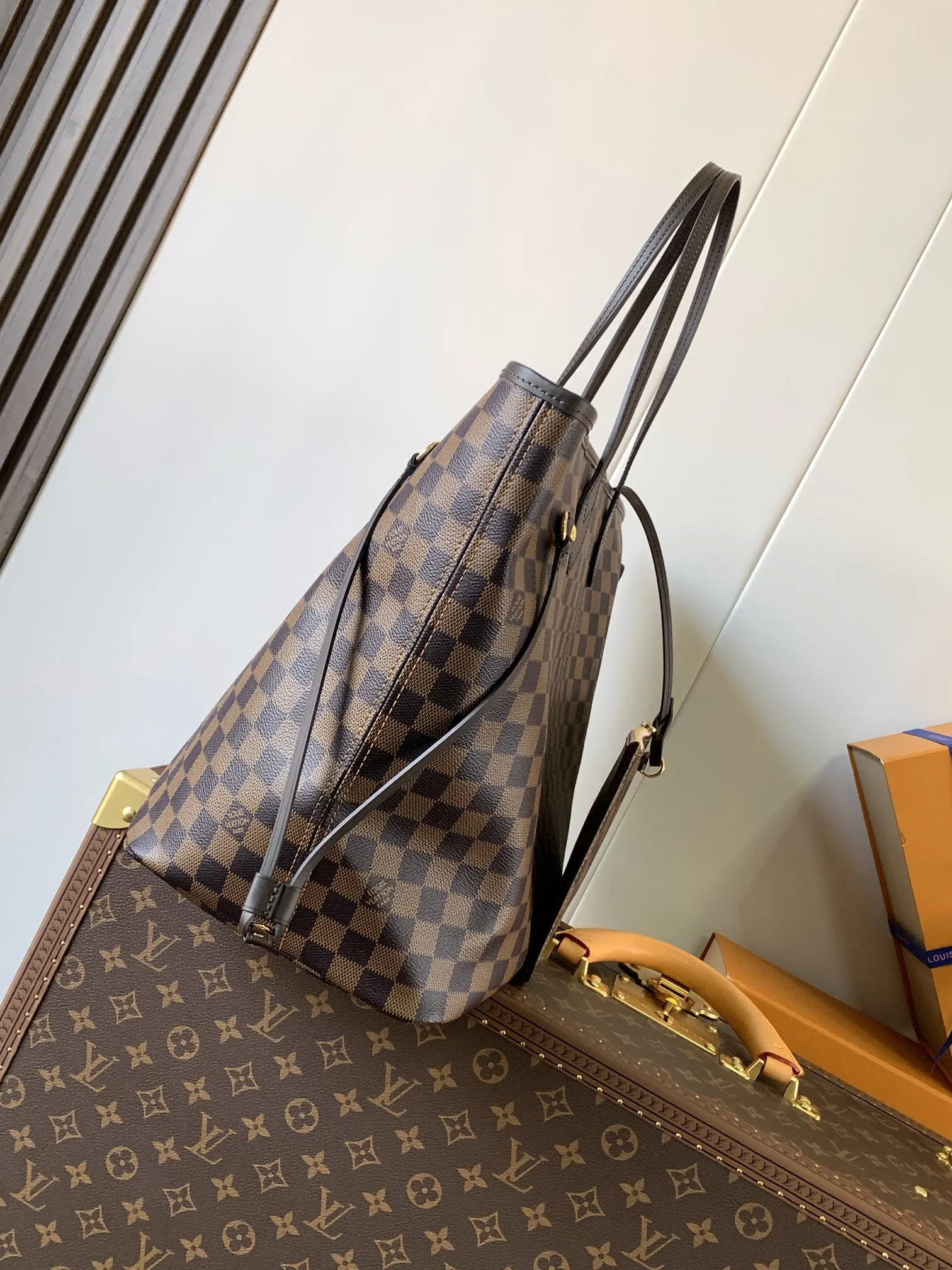 Neverfull 牛皮 托特包 大容量托特款