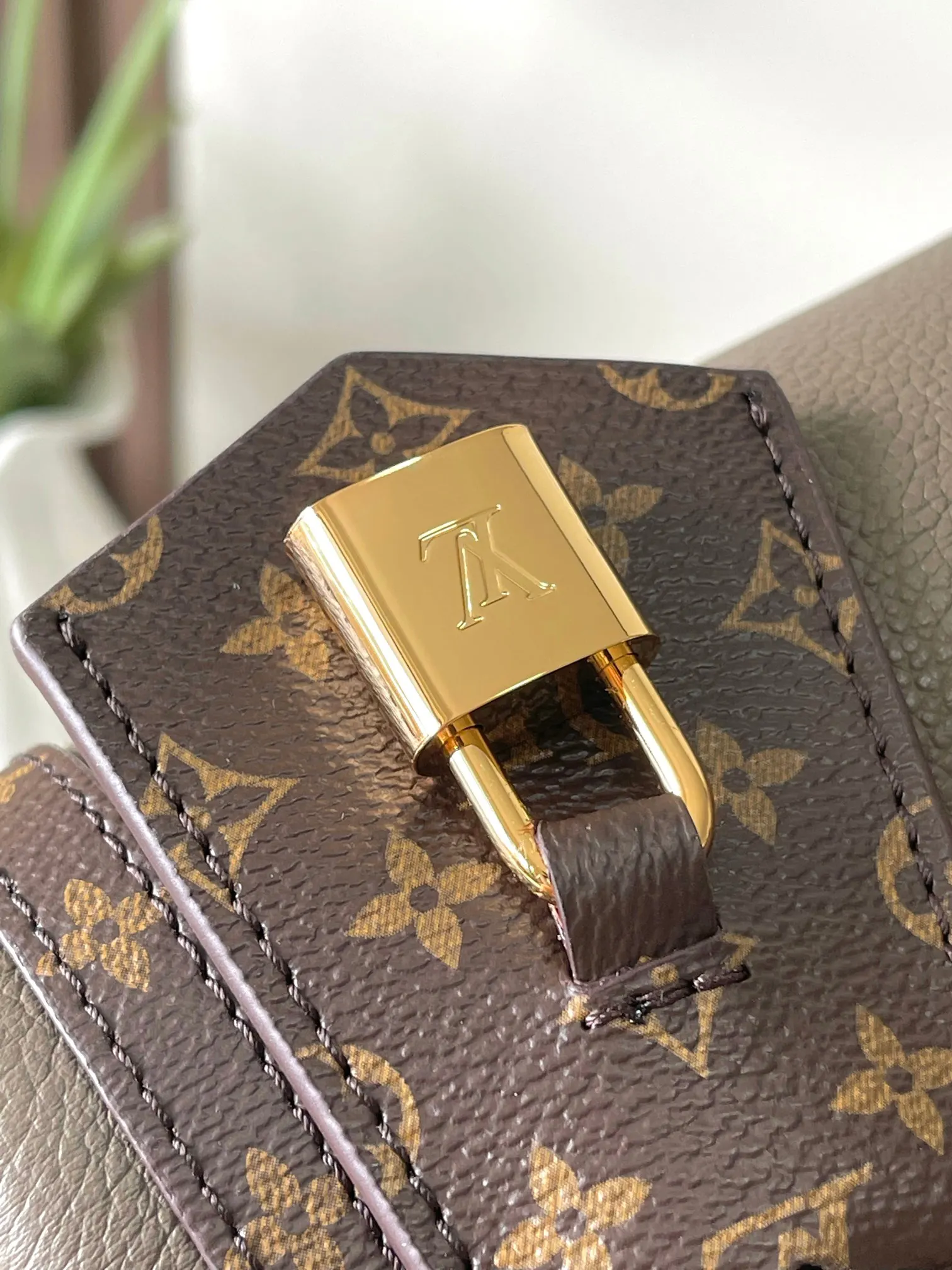 Louis Vuitton Black Fashion Item Travel Leather