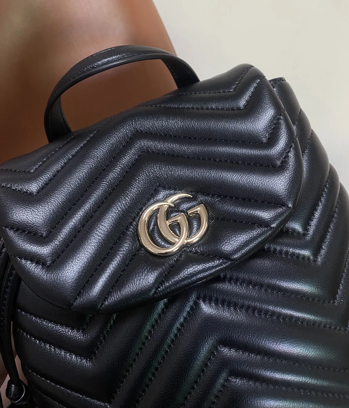 Gucci Black Backpack