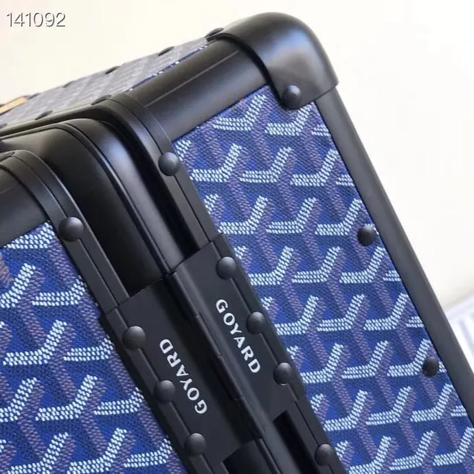 Goyard 戈雅 行李箱 拉杆箱 時尚新宠 復古形的 旅行拉杆款 輕便出行款