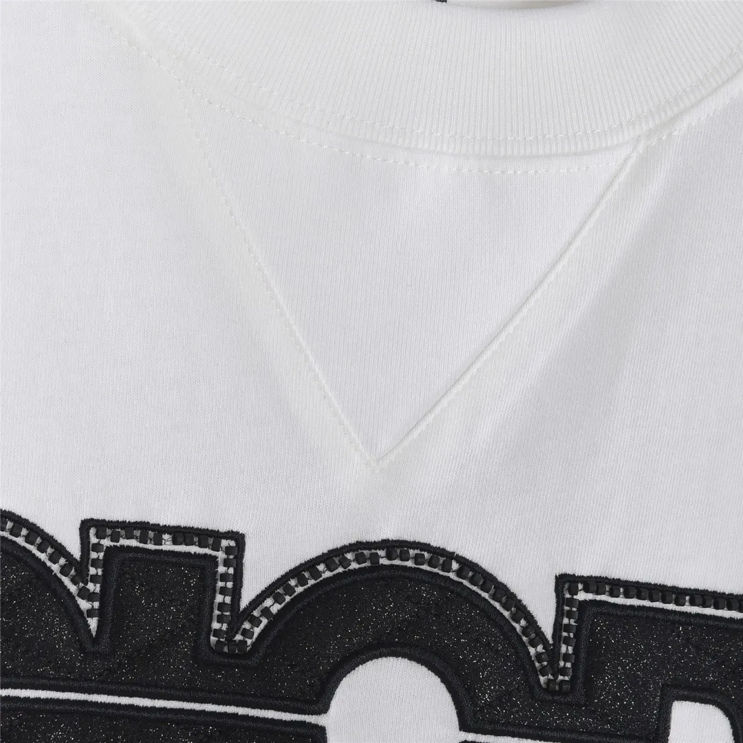 Dior 刺繡 水洗 短袖T恤