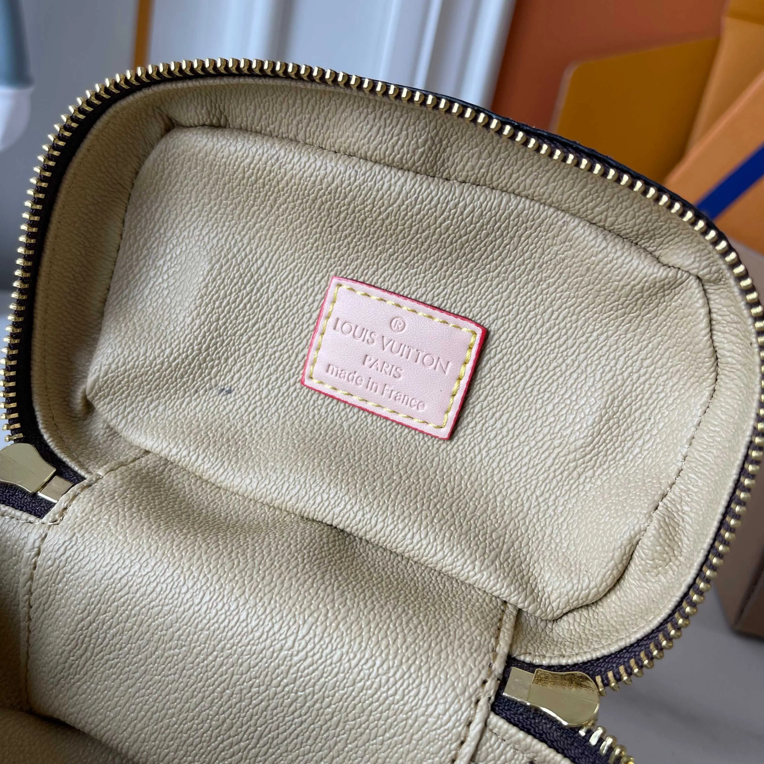 Louis Vuitton Cosmetic Pouch Leather