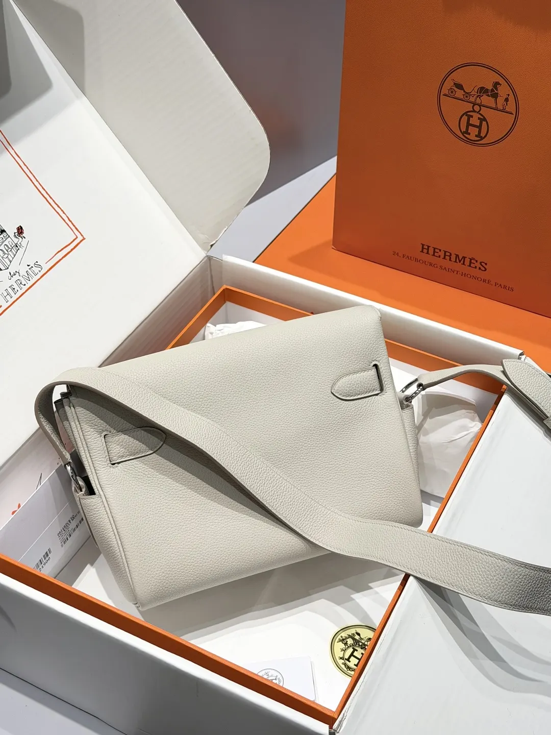 Kelly Messenger Leather:Evercolor 邮差 斜挎包 精选款