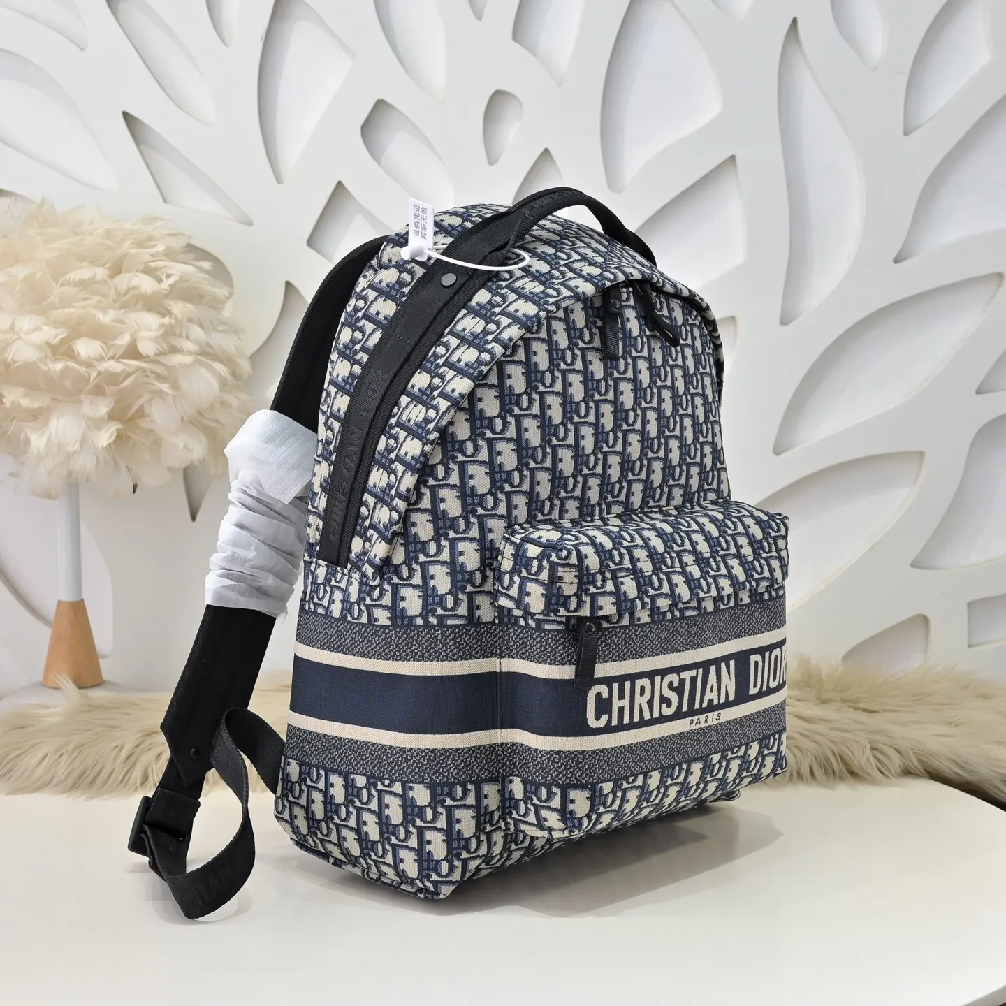 Dior 老花 帆布 Homme TRAVEL老花雙肩背包 雙肩包 实用雙肩款