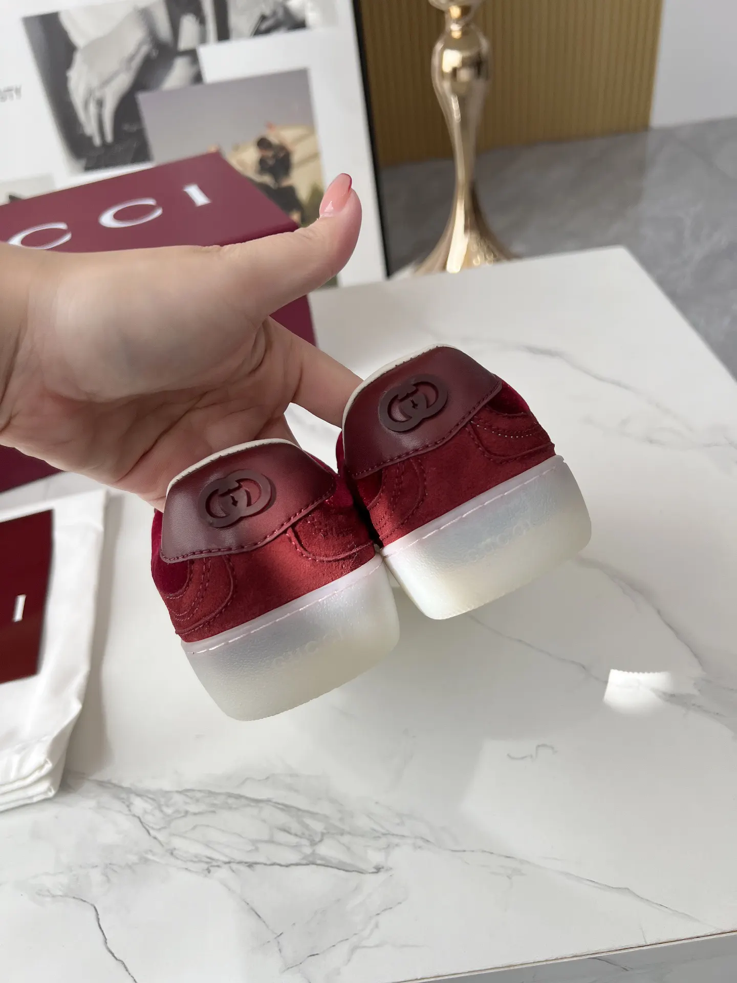 Gucci Logo休闲运动鞋