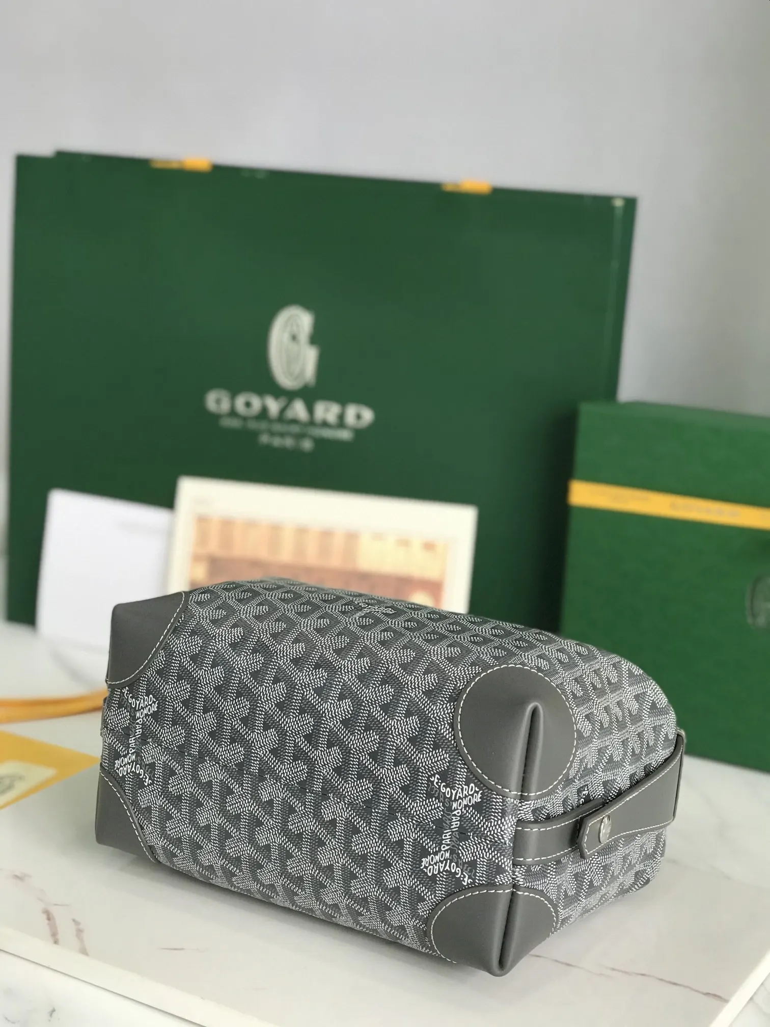 Goyard 戈雅 化妆包Boeing 化妆包收纳袋 内里有 手拿包 精致手拿款