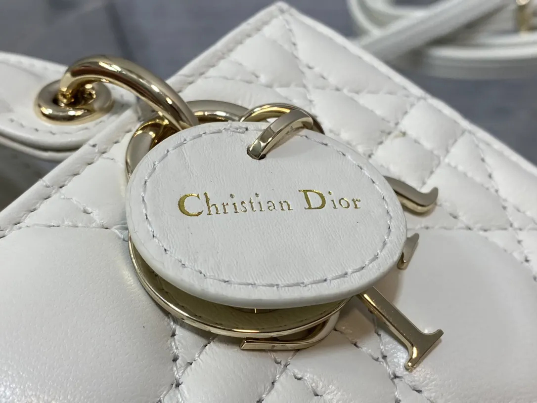 Dior Lady Dior Lady 羊皮链条包 手提斜挎 复古