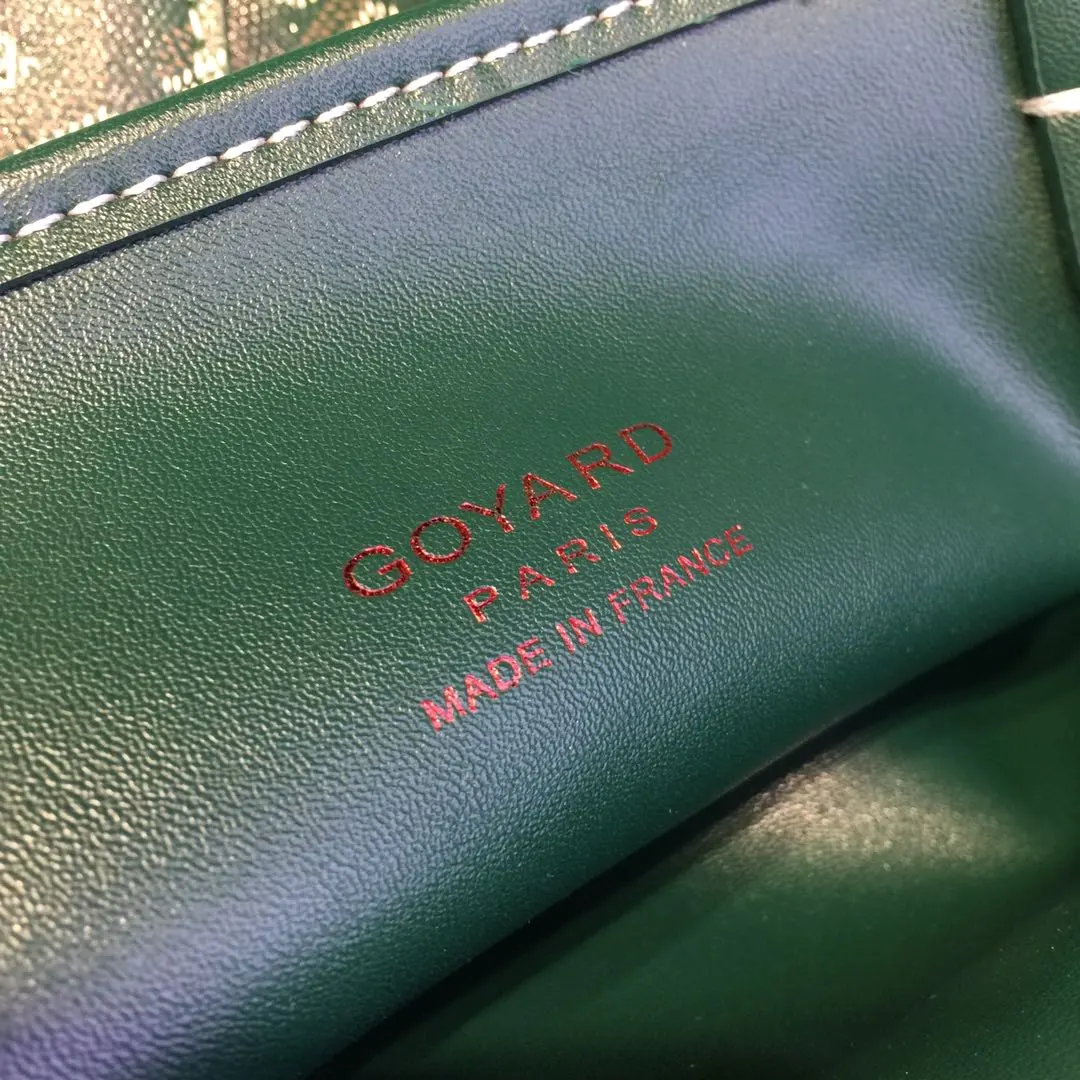 Goyard 戈雅 双面可用 充满法式优雅 订制Y字母涂鸦料 皮轻 旅行包 大容量旅行款