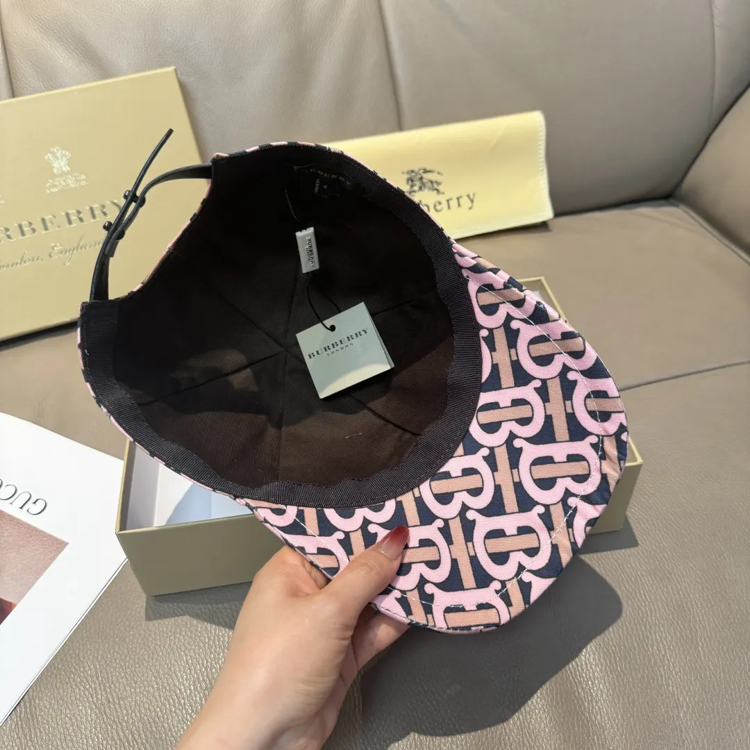 Burberry 印花 棒球帽 日常休閒款