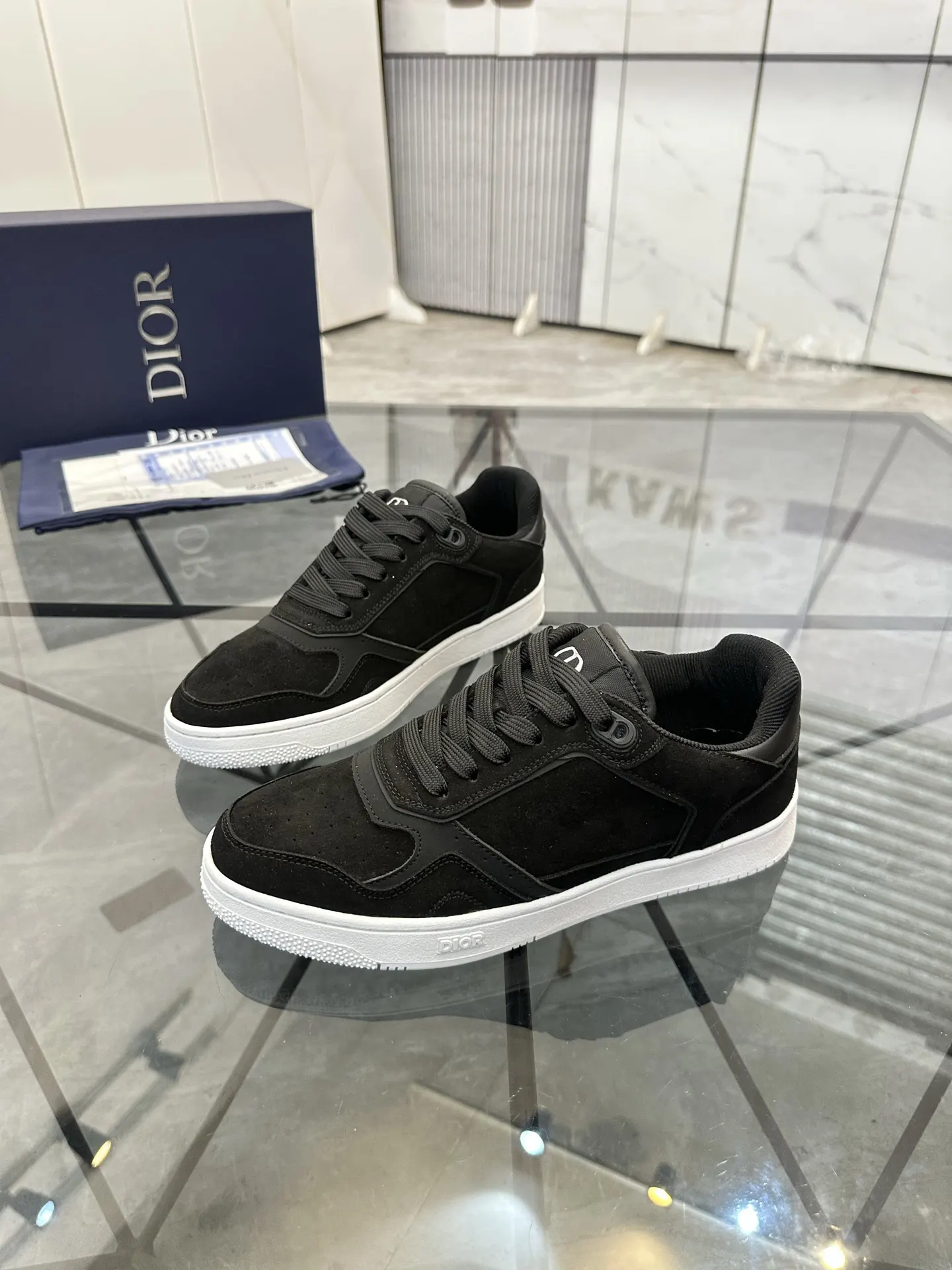 Dior 黑色低帮休闲鞋