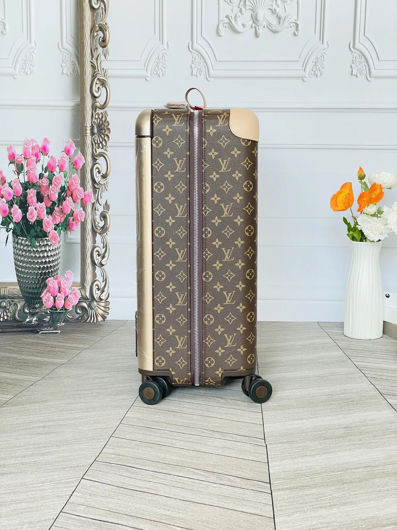 Louis Vuitton Monogram Suitcase Travel Lightweight Canvas
