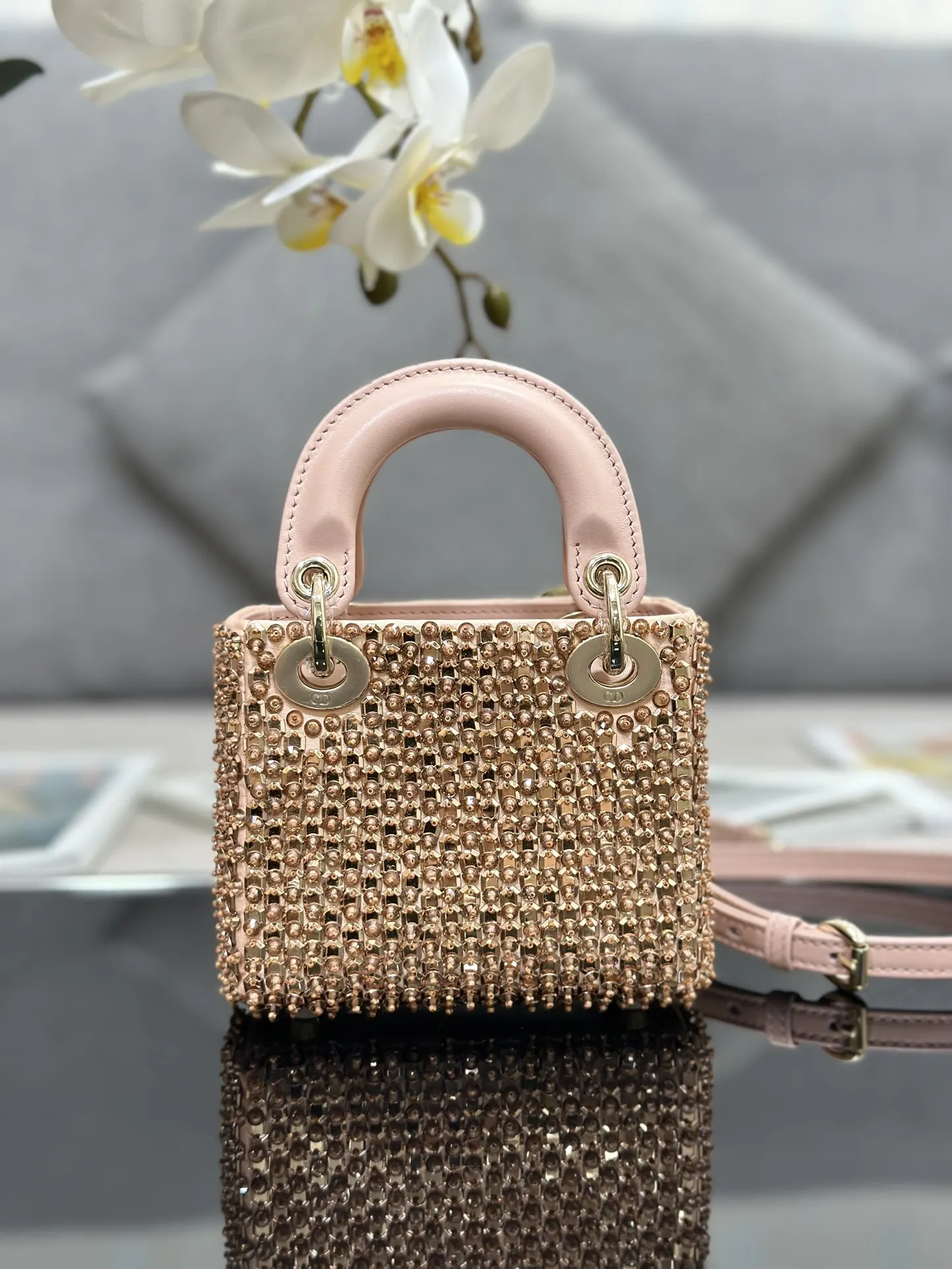 Dior Gold Chain Bag