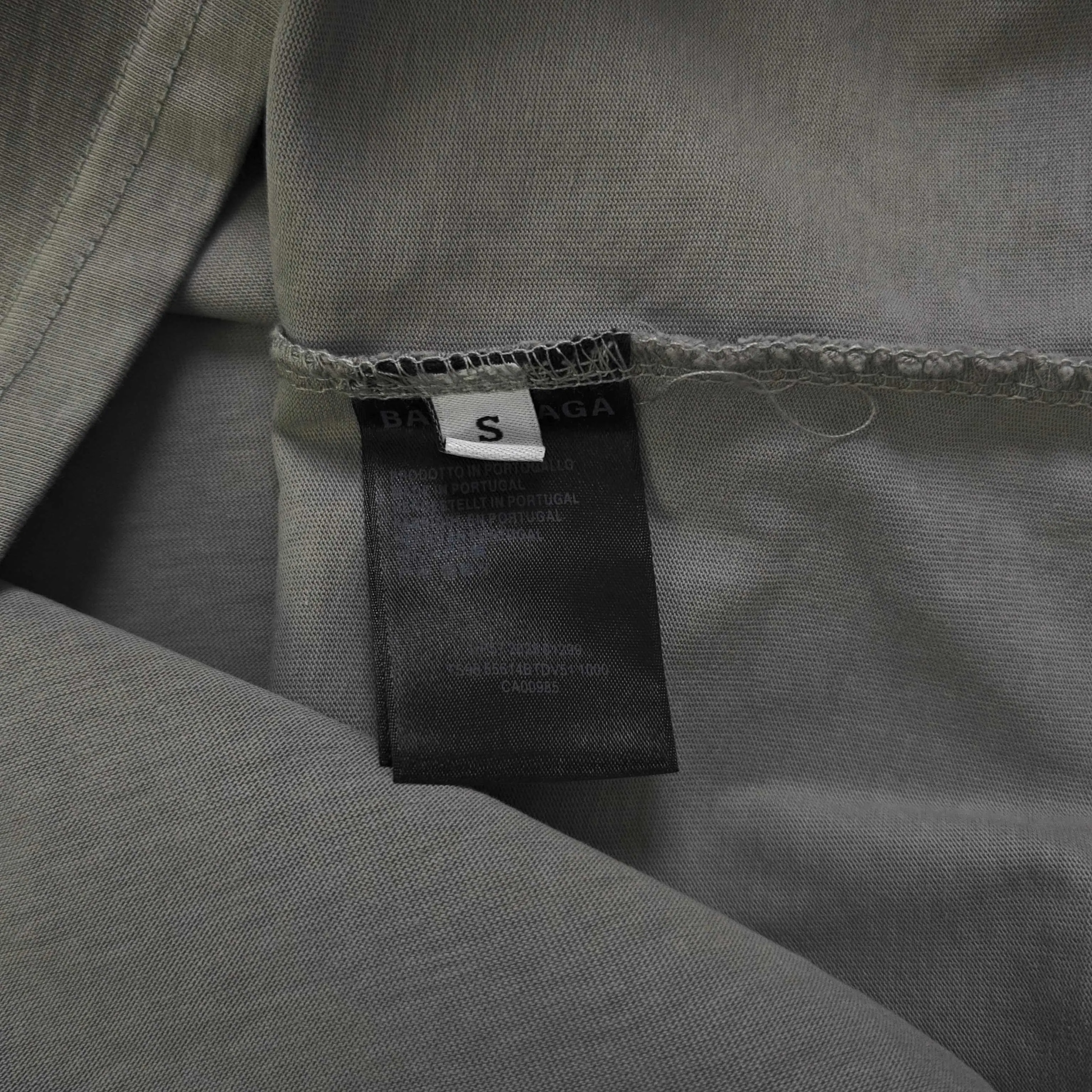 Balenciaga Black Cotton Logo Style