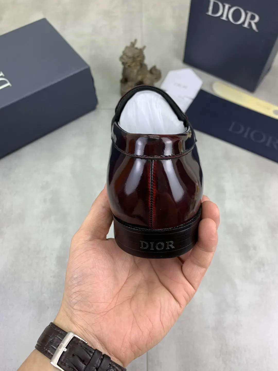 Dior 小牛皮鞋履 舒适 乐福鞋
