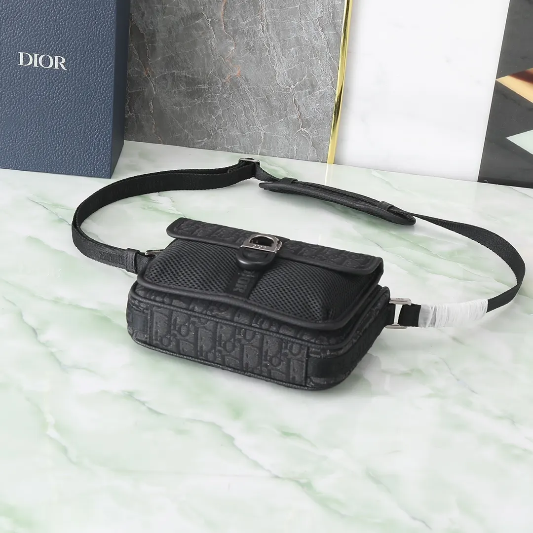 Black Beige Organizer Pouch Travel