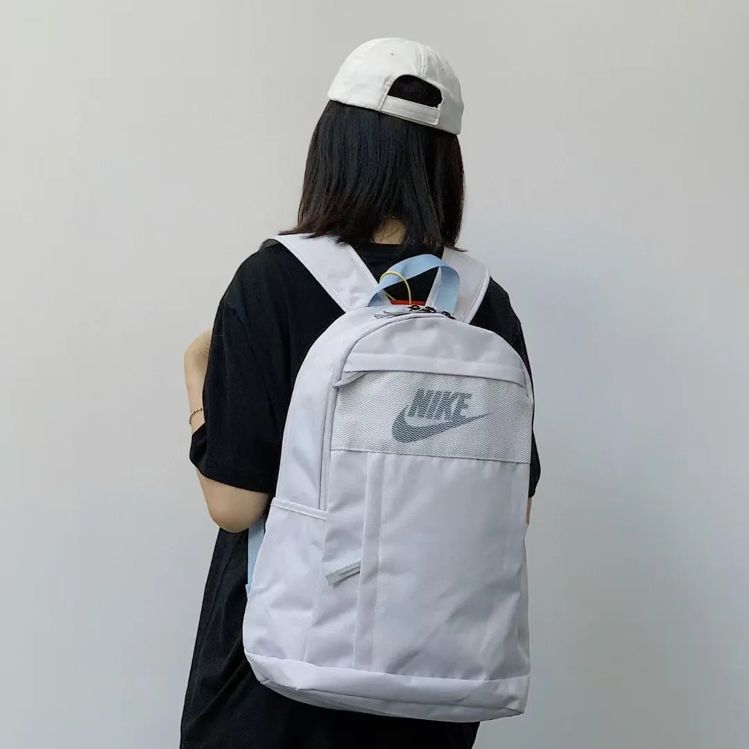 黑色 白色 高 Nike耐克冷色系双肩包单肩包学生书包 实用双肩款
