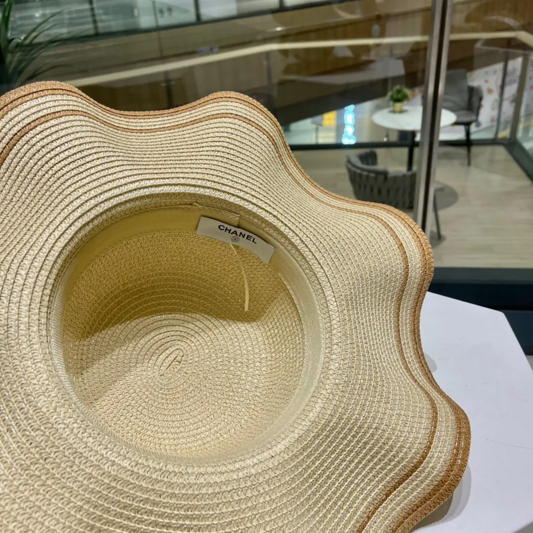 Chanel 遮阳 草帽 度假遮阳 帽子