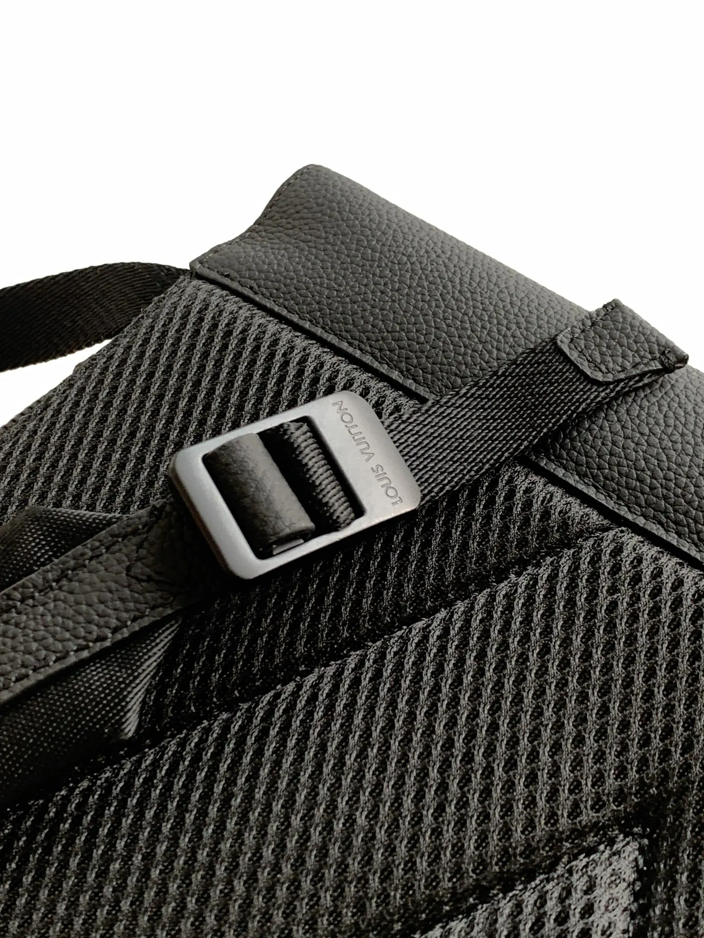 Louis Vuitton Black Backpack Leather