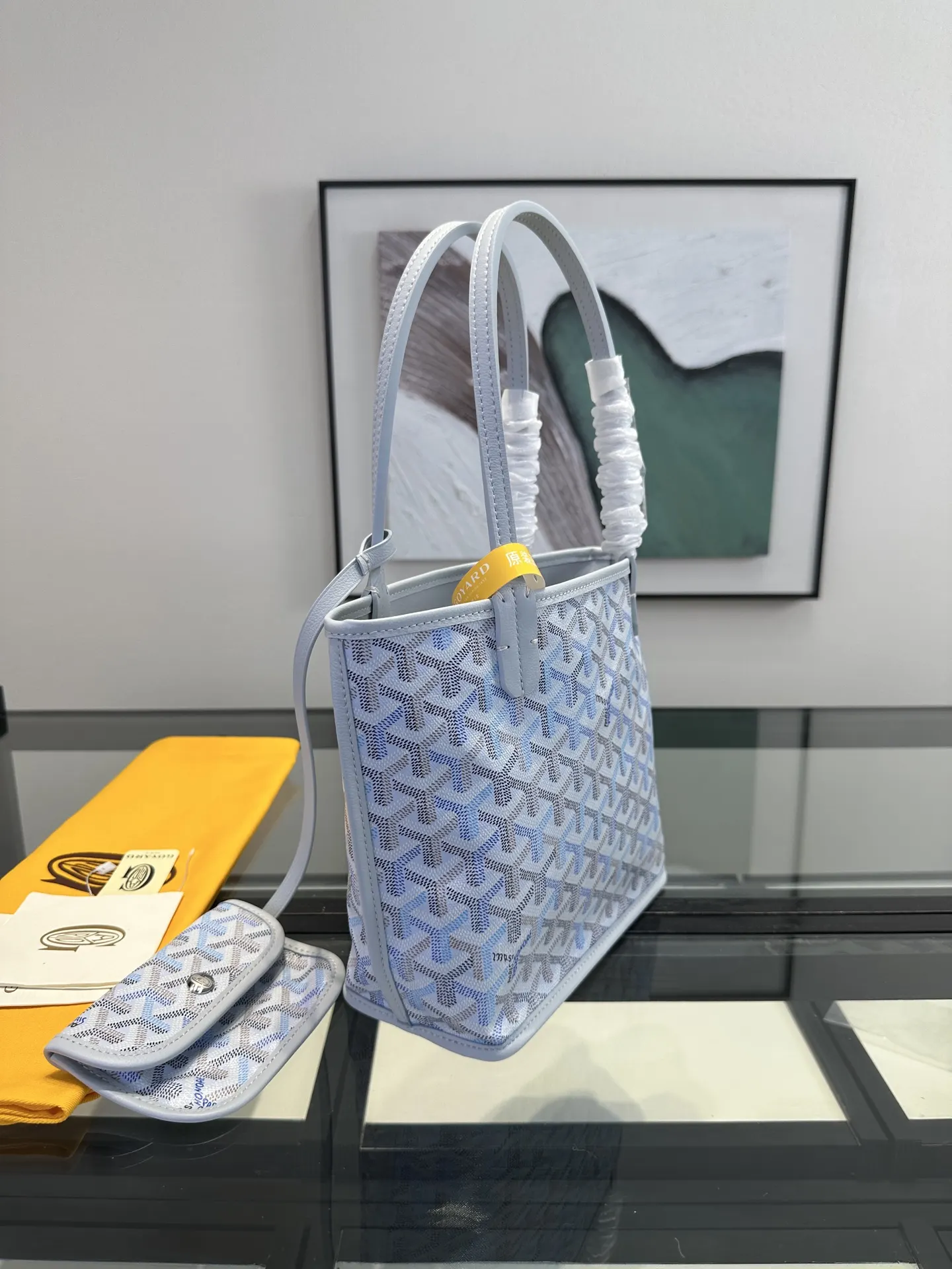 Goyard 小牛皮 戈雅 菜篮子 Anjou mini托特 双面使用 极 托特包 大容量托特款