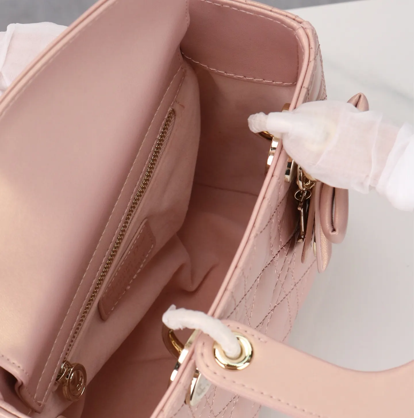 Dior Lady Dior Lady Handbag Top Handle Bag Image 2 Dior Lady Dior Lady Handbag Top Handle Bag Image 2