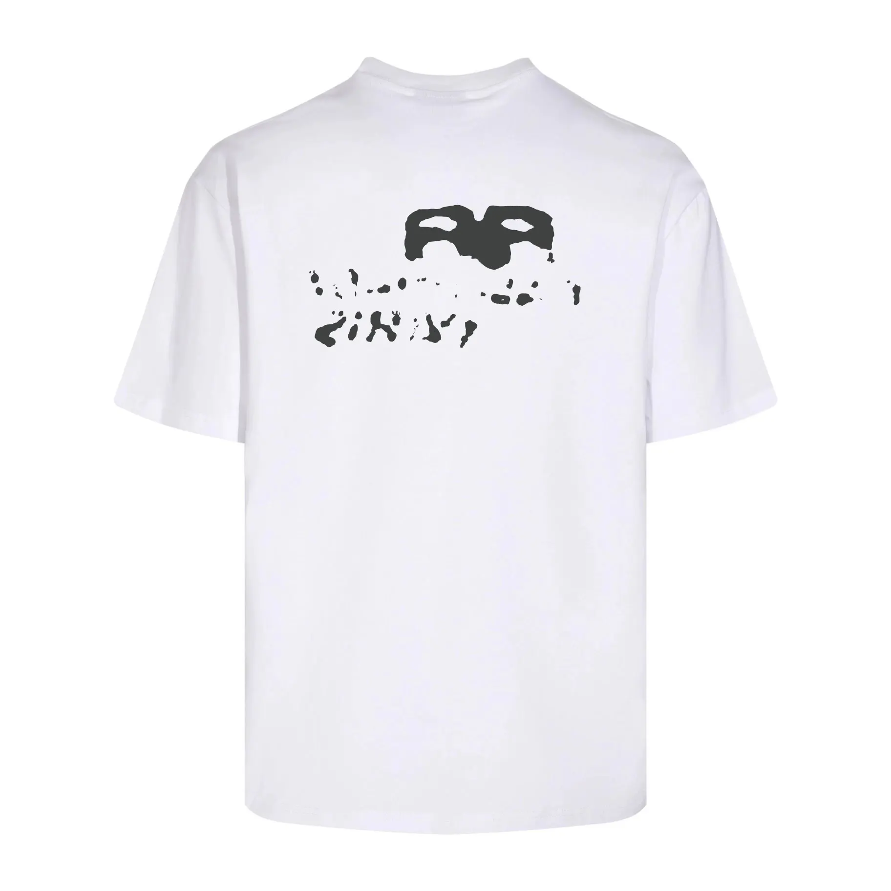 Balenciaga 黑色 短袖T恤 宽松休閒(數字2) Balenciaga 黑色 短袖T恤 宽松休閒(數字2)