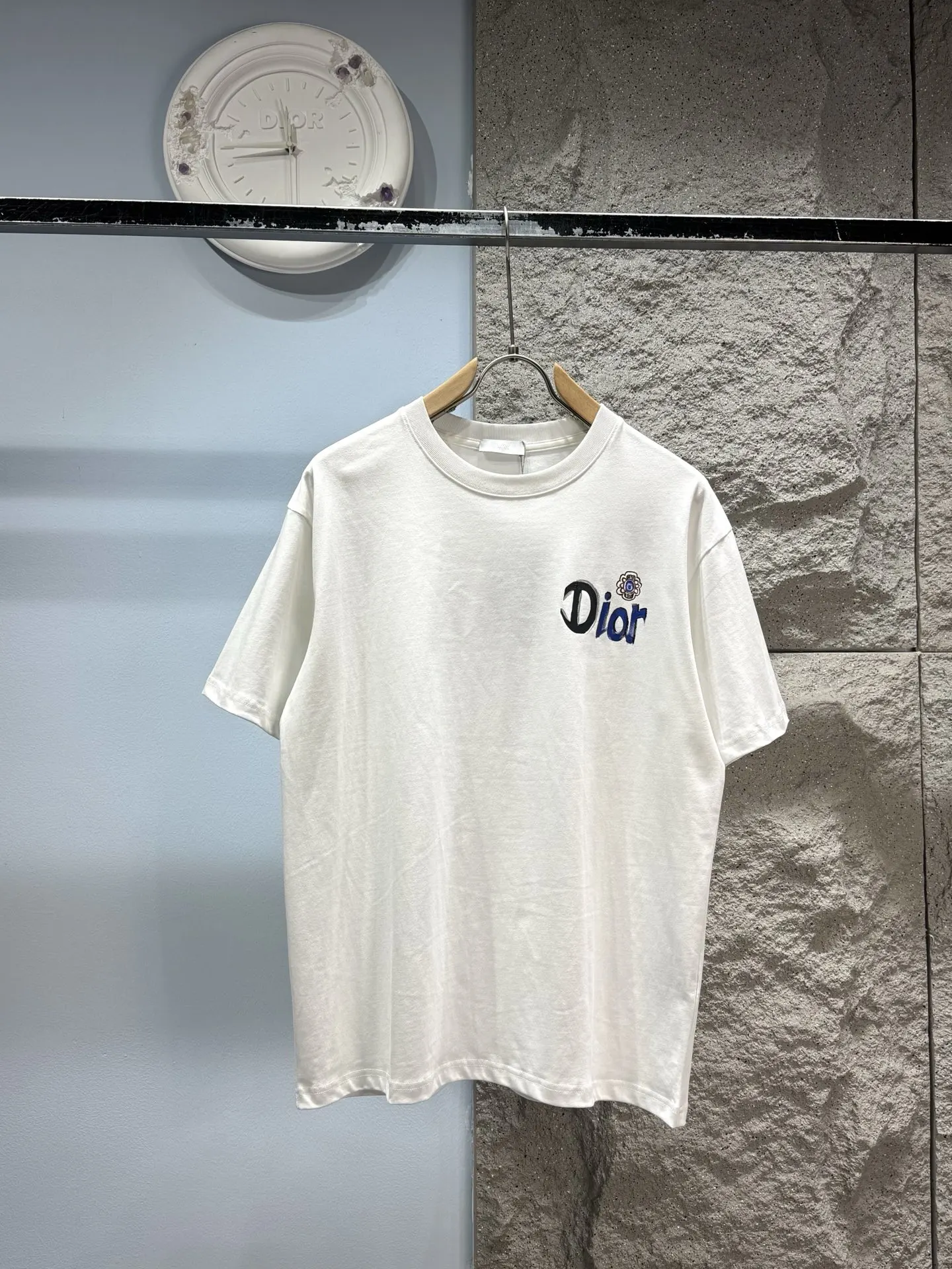 Dior 白色短袖T恤 吊牌细节